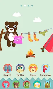 Camping GO Launcher Theme