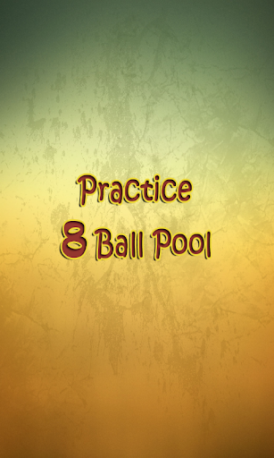 Practice 8 Pool Ball