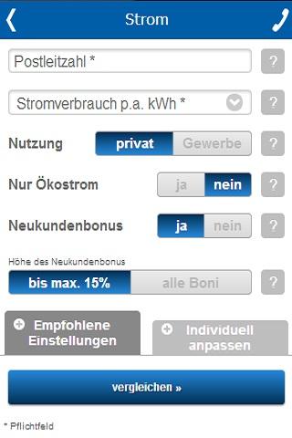 Günstig Strom Gas