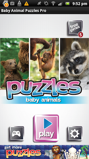 【免費解謎App】Baby Animal Puzzles Pro-APP點子