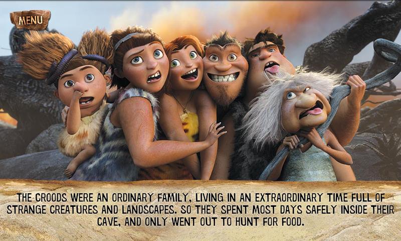 The Croods Movie Storybook Screen 2