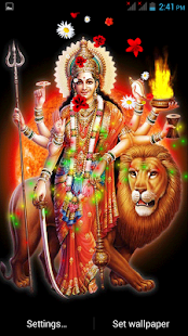 download Durga Mata Live Wallpaper free
