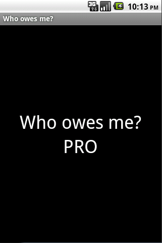 Who owes me PRO