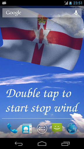 3D Northern Ireland Flag LWP +