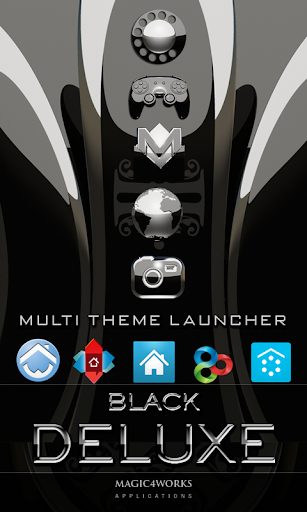 icon pack black deluxe