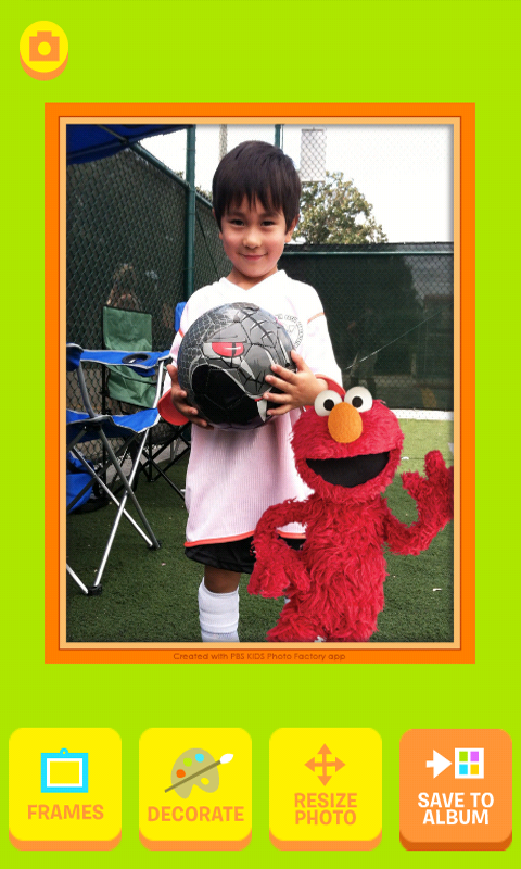 PBS KIDS Photo Factory Screen 2