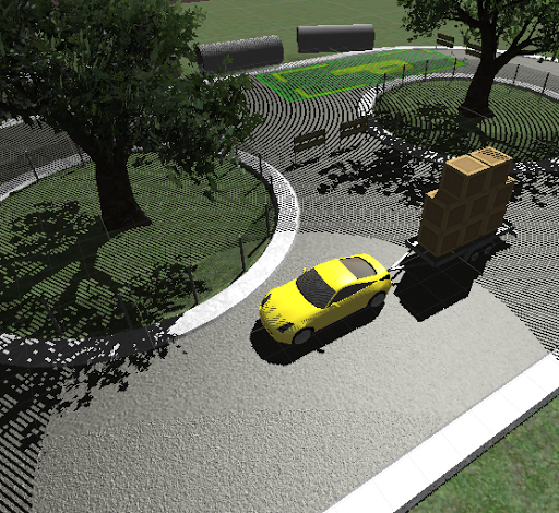 Taxi- Shipping Park Game 3D
