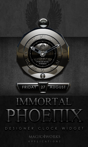 Phoenix designer Clock Widget