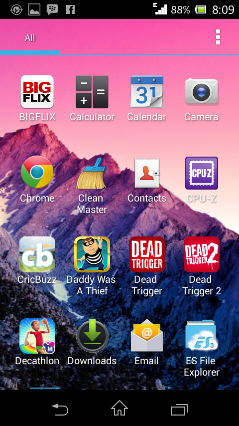 Android 4.4 Kitkat Theme