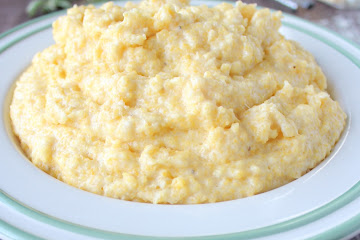 Creamy Cheesy Polenta