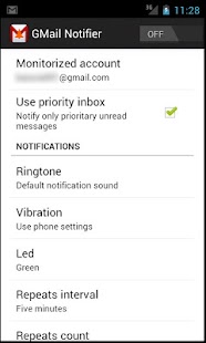 GMail Unreads Notifier