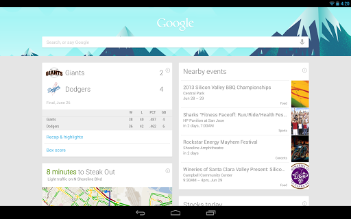 Google Search screenshot