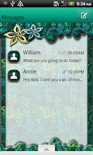 How to mod GO SMS THEME/AquaFlowers4U 1.1 unlimited apk for android