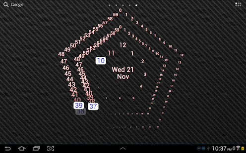 Free Alpha Clock HD Live WallPaper APK