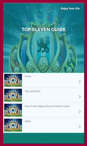 Guide for Top Eleven