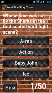 West Side Story Trivia Screen 2