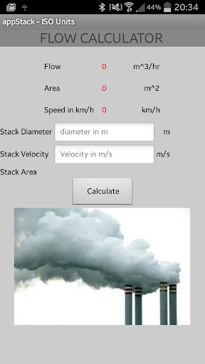 appStack - Flow Calculator