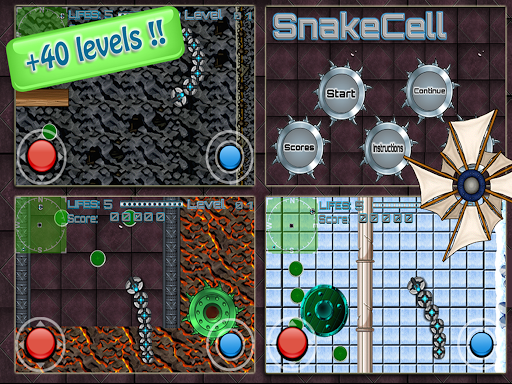 【免費冒險App】SnakeCell Free-APP點子