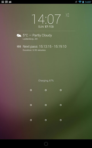 DashClock ISS pass prediction