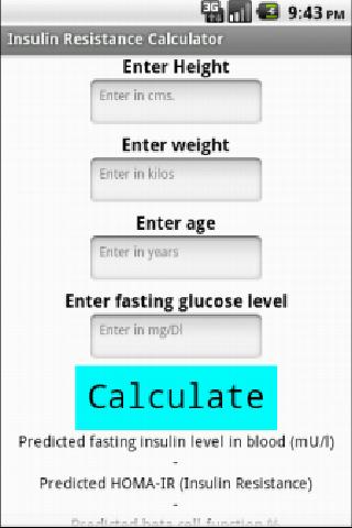 Insulin Resistance Predictor