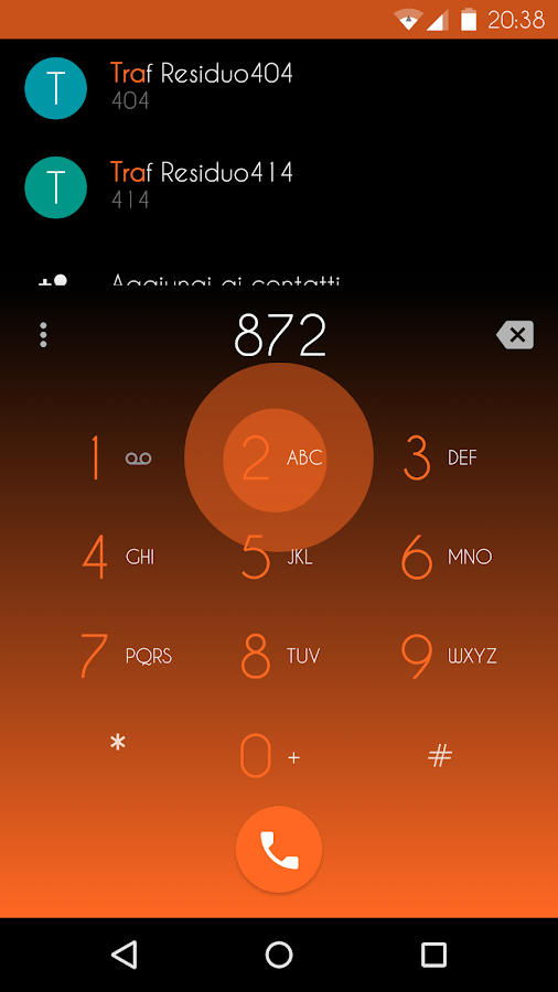 Orange Shade - CM12 Theme - screenshot
