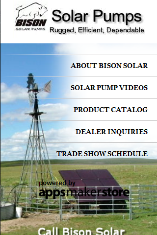 Bison Solar Pumps
