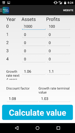 Analyze Value- Stock Valuation