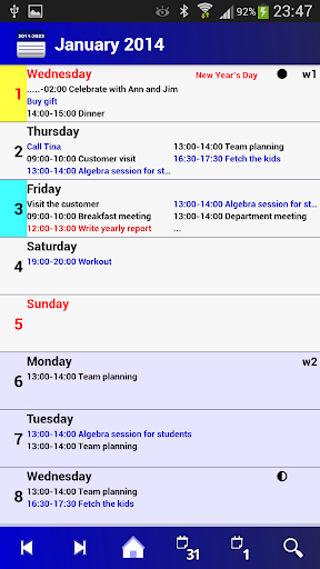 Calendar Pro en - full version