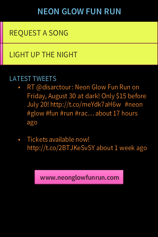 Neon Glow Fun Run