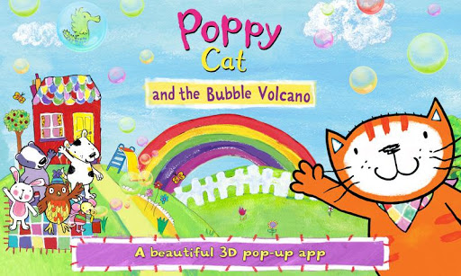 Poppy Cat the Bubble Volcano