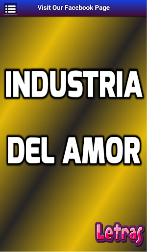 Letras Industria Del Amor
