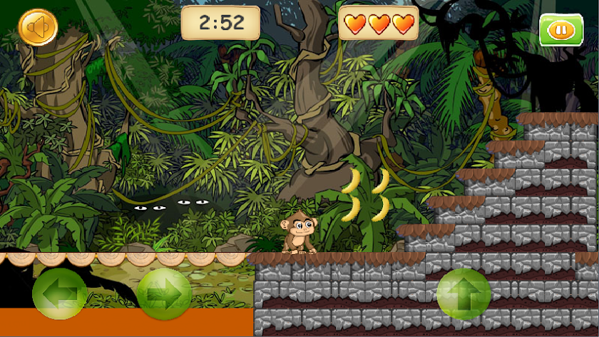 Jungle Monkey Run Screen 3