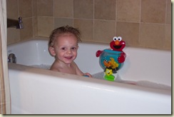 Bathtime for Brady June 2007