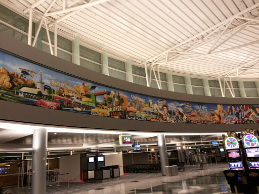 Terminal D Las Vegas Mural