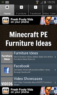 Furniture Designs Minecraft PE