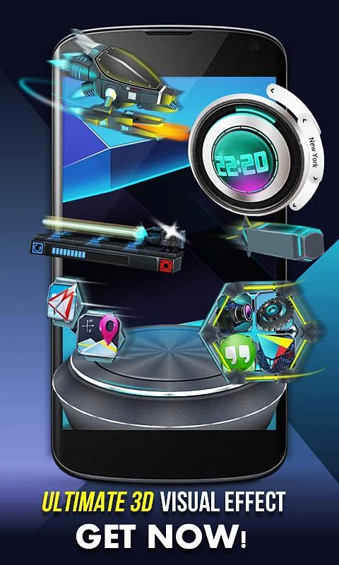    Next Launcher 3D Shell Lite- screenshot  