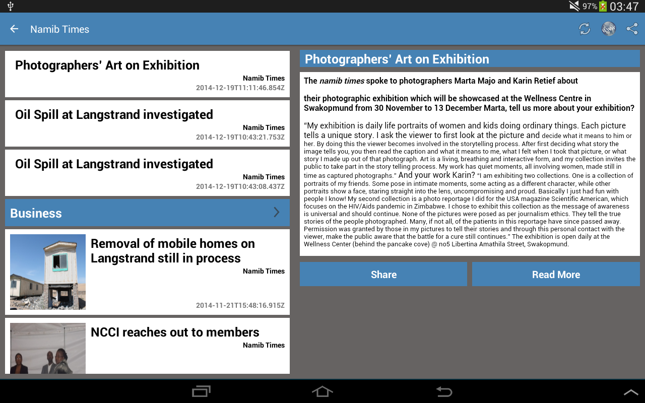 Namibia Newspapers Android Apps On Google Play