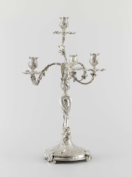 Two candelabra