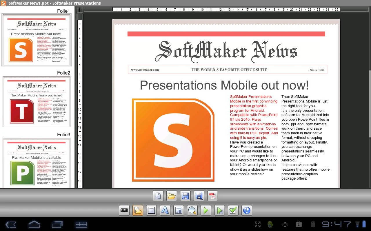 Office 2012: Presentations - screenshot