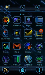 How to install Skyline GO Launcher Theme 1.0 unlimited apk for pc