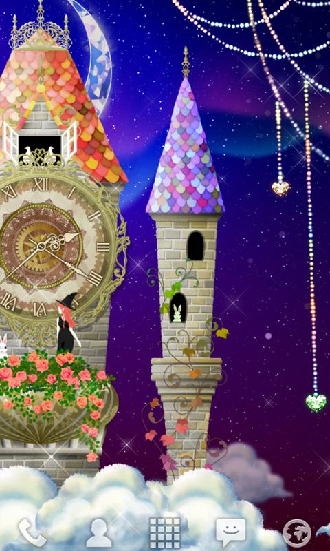magical clock tower LWallpaper Screen 3