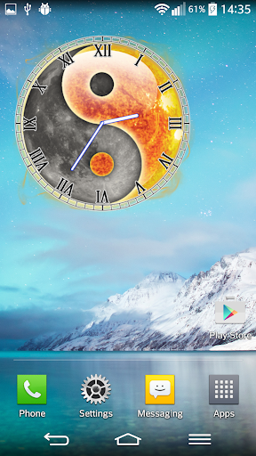 免費下載個人化APP|Yin Yang Clock Widget app開箱文|APP開箱王