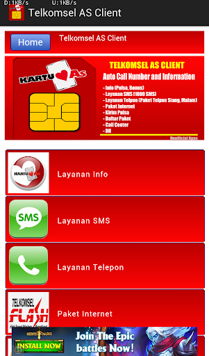 Telkomsel AS Client