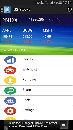 US Stocks