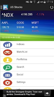 US Stocks Screenshots 0