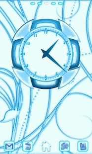 Lastest Blue Chill Clock 2 APK for PC