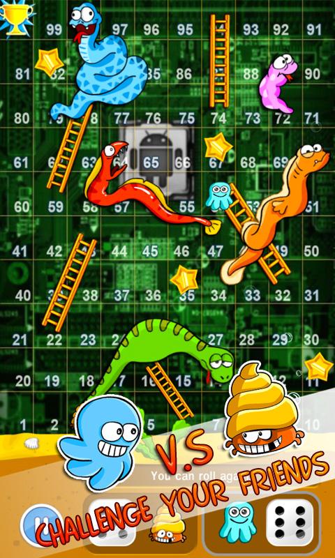 Snakes &amp; Ladders Aquarium Screen 2