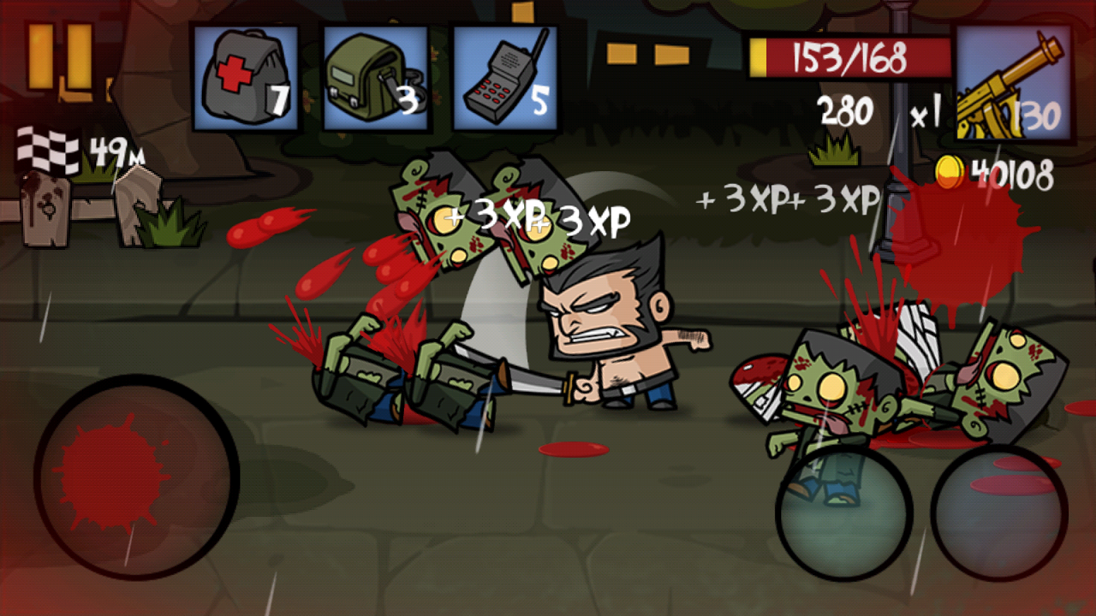 Zombie Age 2: captura de tela