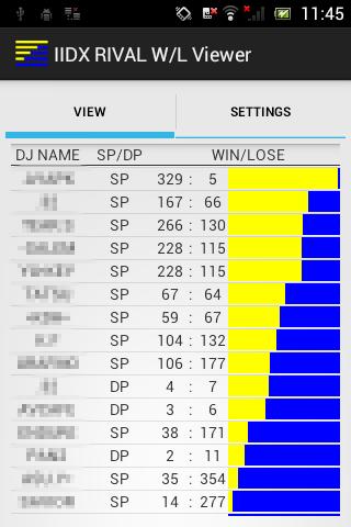 IIDX RIVAL W L Viewer