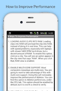 Free Ableton Live Tips - náhled